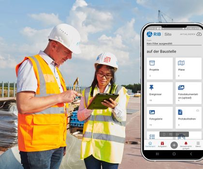 Neue App für die Baustelle in den App-Stores verfügbar Neue App für die Baustelle in den App-Stores verfügbar