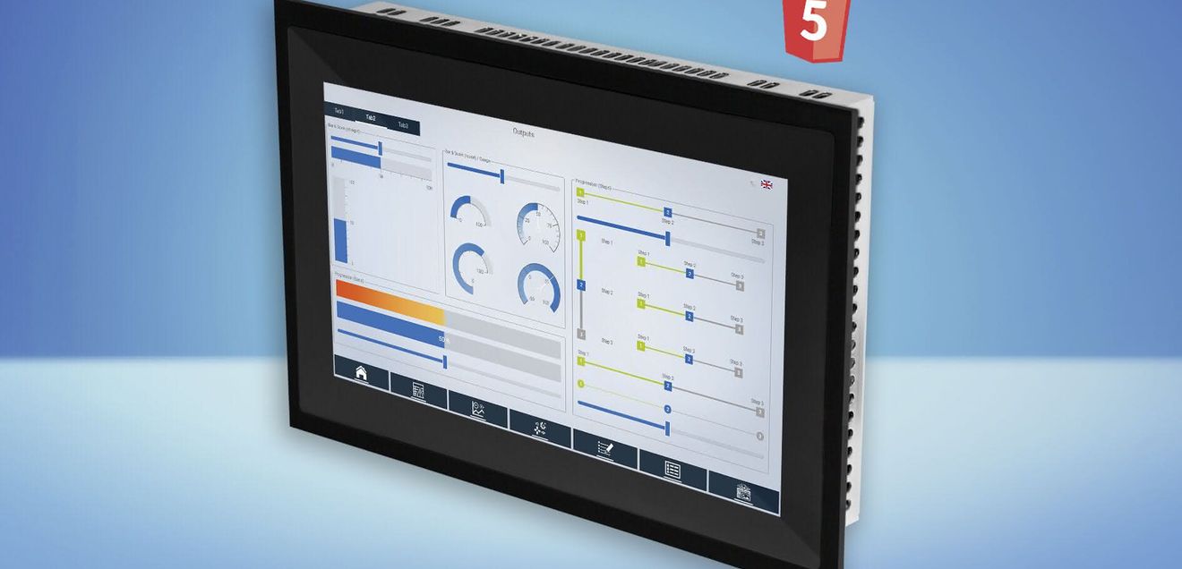 Sigmatek: Visualisierung im 7 Zoll Multitouch-Panel Sigmatek: Visualisierung im 7 Zoll Multitouch-Panel