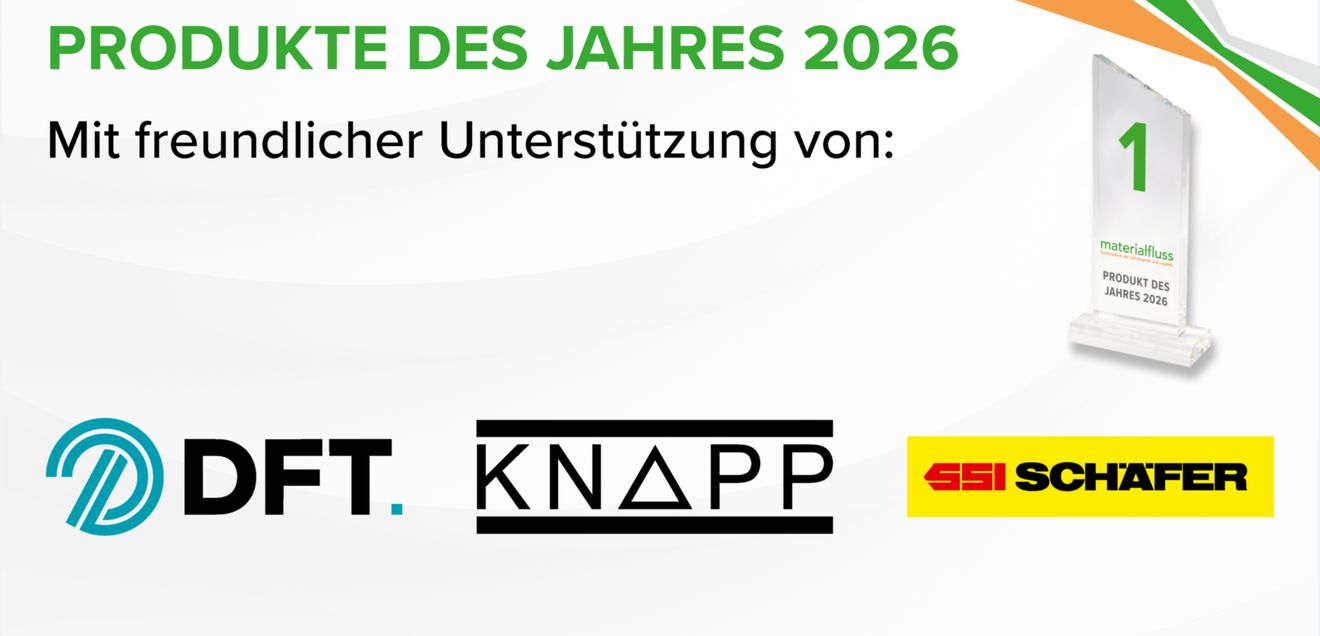 Leser-Award verliehen: materialfluss Produkte des Jahres 2026 – Die Gewinner stehen fest