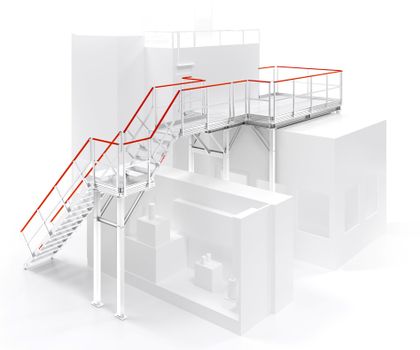 Logimat 2025: Arbeitsbühnen: Steigtechnik aus dem Baukasten Logimat 2025: Arbeitsbühnen: Steigtechnik aus dem Baukasten