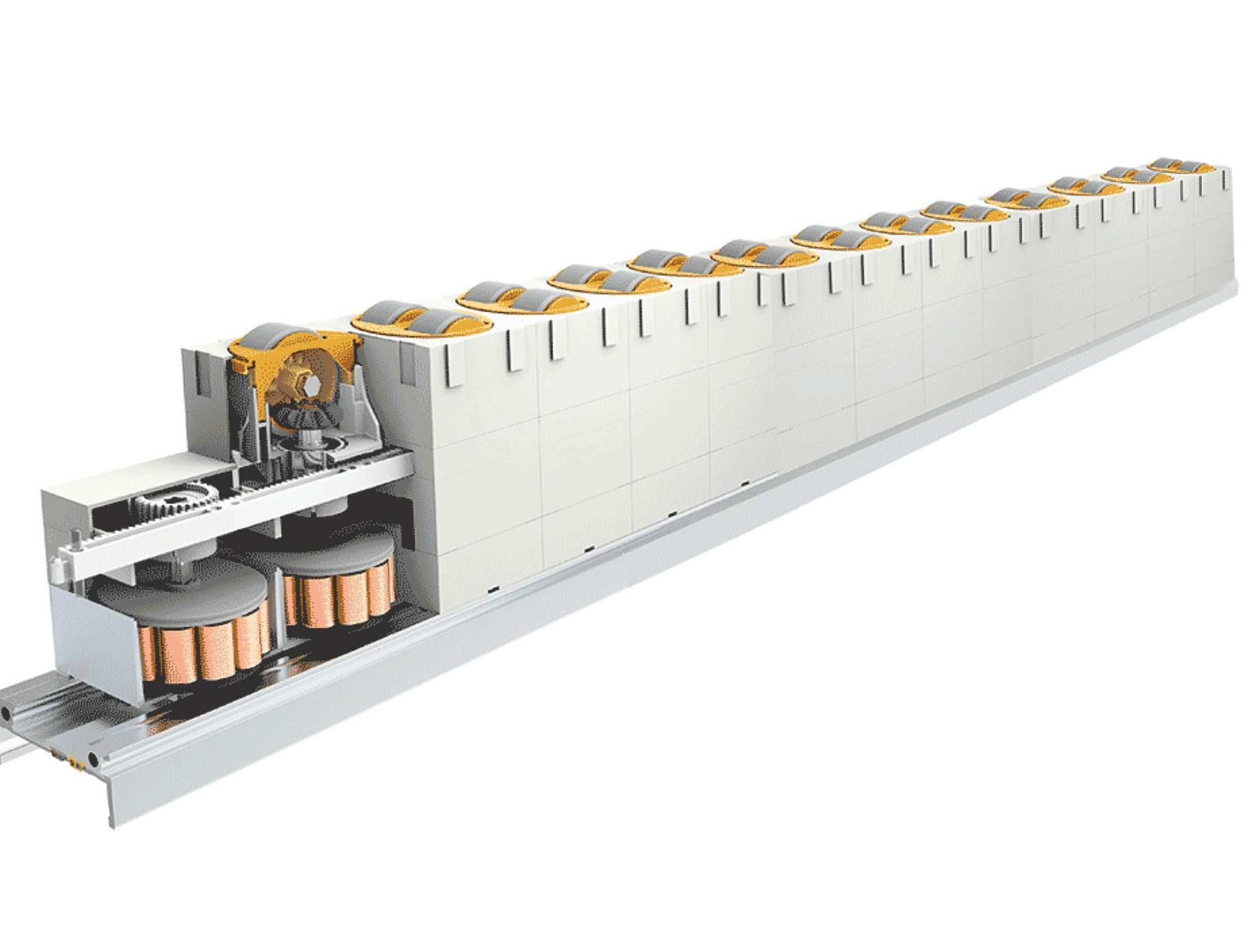 Antriebstechnik in der Intralogistik: Neuer Axial-Flux-Motor für Fördersysteme