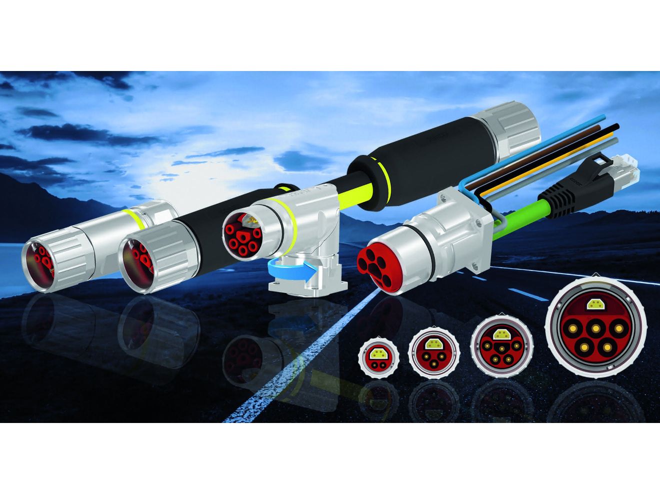 Conec Electronic Components: Efficient cabling with hybrid connectors Conec Electronic Components: Efficient cabling with hybrid connectors