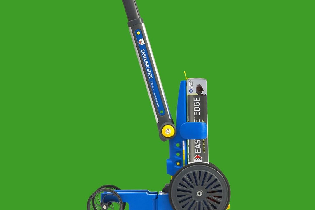 Line marking system: The edges are sharpened Line marking system: The edges are sharpened