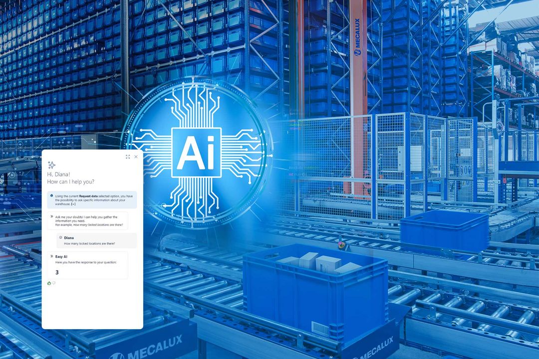 Künstliche Intelligenz in der Logistik: Mecalux integriert KI in Lagerverwaltungssystem Künstliche Intelligenz in der Logistik: Mecalux integriert KI in Lagerverwaltungssystem