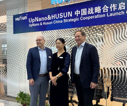 Demolabor in Peking: UpNano expandiert nach China Demolabor in Peking: UpNano expandiert nach China