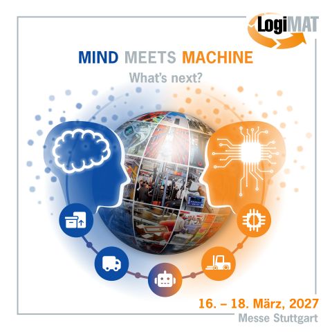 LogiMAT 2027: Neues Messemotto rückt Mensch und Maschine in den Mittelpunkt