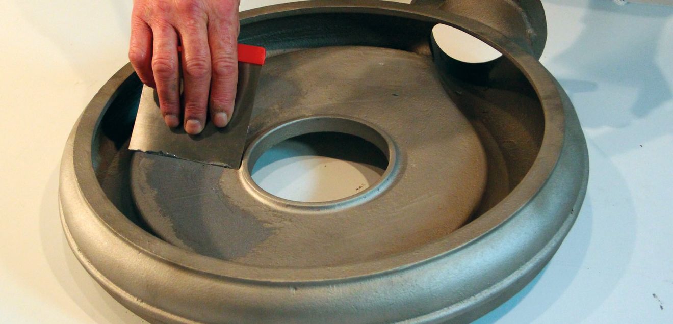 Diamant ultrametal Smart: Gussteile effizient mit Metallcharakter ausbessern Diamant ultrametal Smart: Gussteile effizient mit Metallcharakter ausbessern