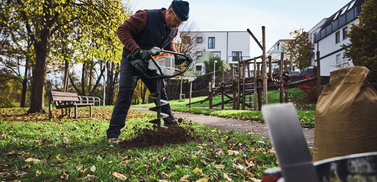 Stihl BTA 140: Akku-Erdbohrer für professionelle Anwendungen