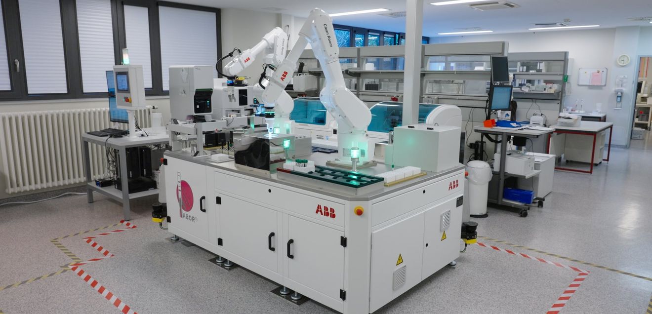 Roboter im Labor Roboter im Labor