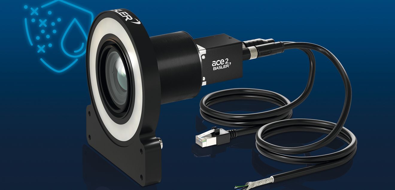 Basler: IP67-Kamera und -Komponenten