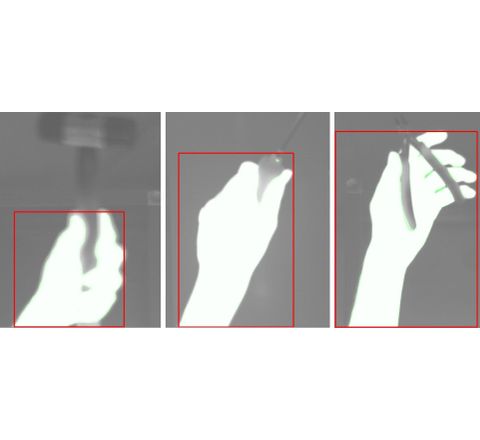 Machine learning: Thermography for hand detection in the MRK