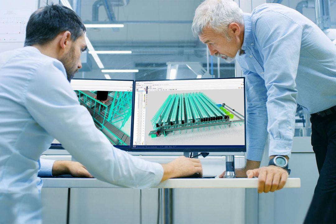 Digital system twins from the modular system: Place attachments via drag and drop