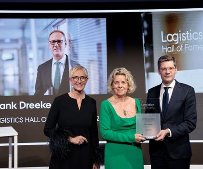 Feierliche Verleihung: Logistics Hall of Fame: Frank Dreeke geehrt Feierliche Verleihung: Logistics Hall of Fame: Frank Dreeke geehrt