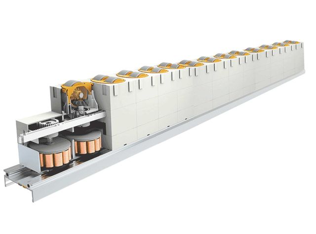 Antriebstechnik in der Intralogistik: Neuer Axial-Flux-Motor für Fördersysteme