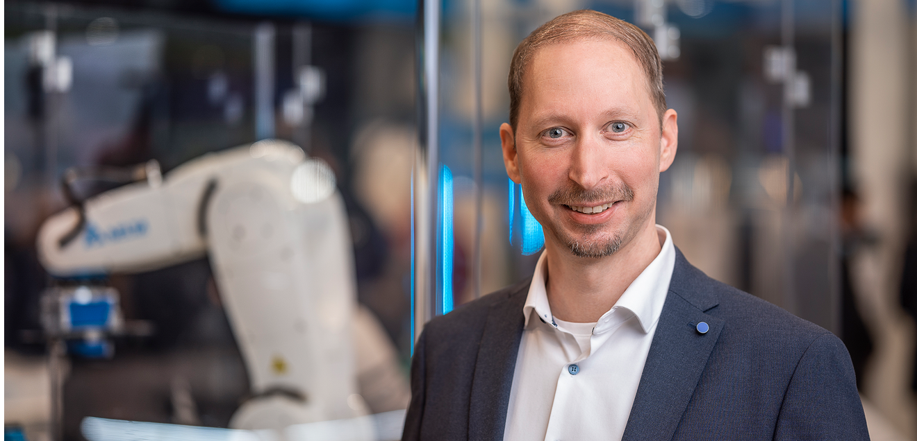 Michael Mayer-Rosa, Head of Intelligent Robot Systems (IRS) bei Delta Electronics Michael Mayer-Rosa, Head of Intelligent Robot Systems (IRS) bei Delta Electronics