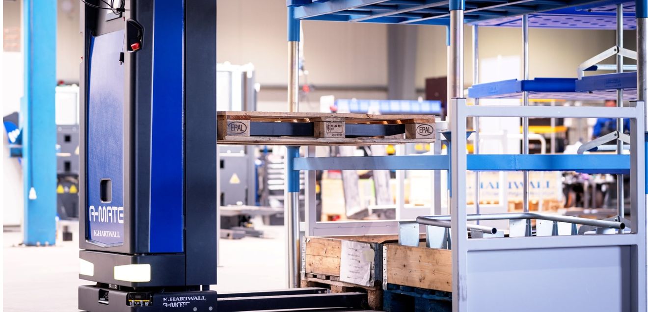 Logimat 2025: FTS A-Mate für Rollbehälter: Gabelstaplerfreie Intralogistik Logimat 2025: FTS A-Mate für Rollbehälter: Gabelstaplerfreie Intralogistik