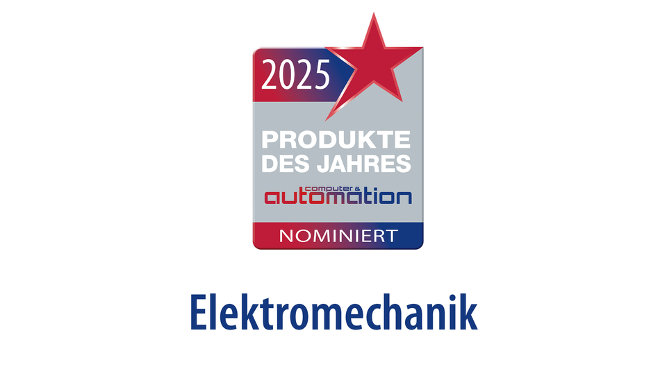 Produkte des Jahres 2025: Die Nominierten in der Rubrik ‚Elektromechanik‘