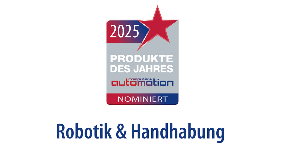 Produkte des Jahres 2025: Die Nominierten in der Rubrik ‚Robotik & Handhabung‘