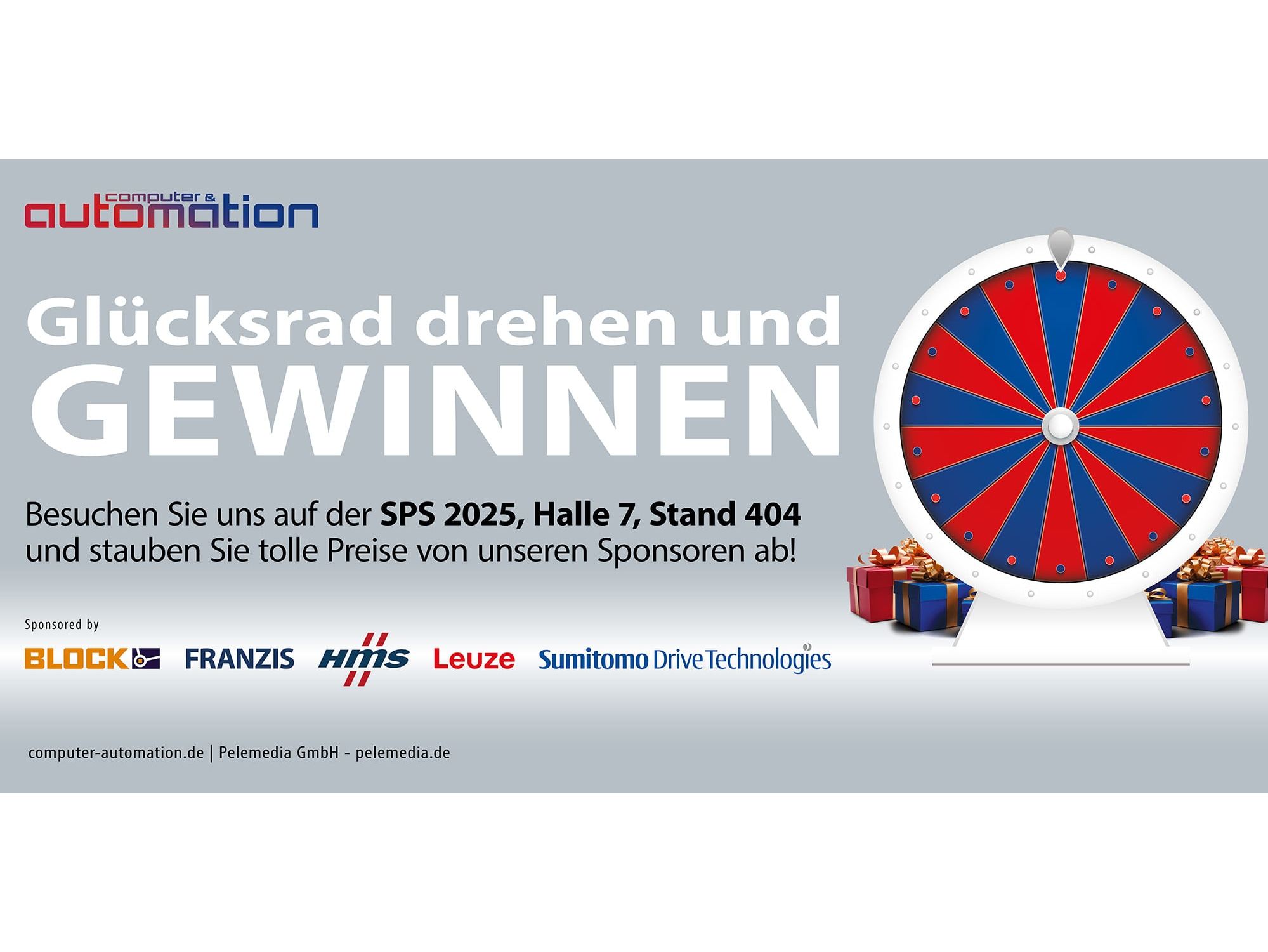 SPS 2025: Das Glücksrad dreht sich wieder SPS 2025: Das Glücksrad dreht sich wieder