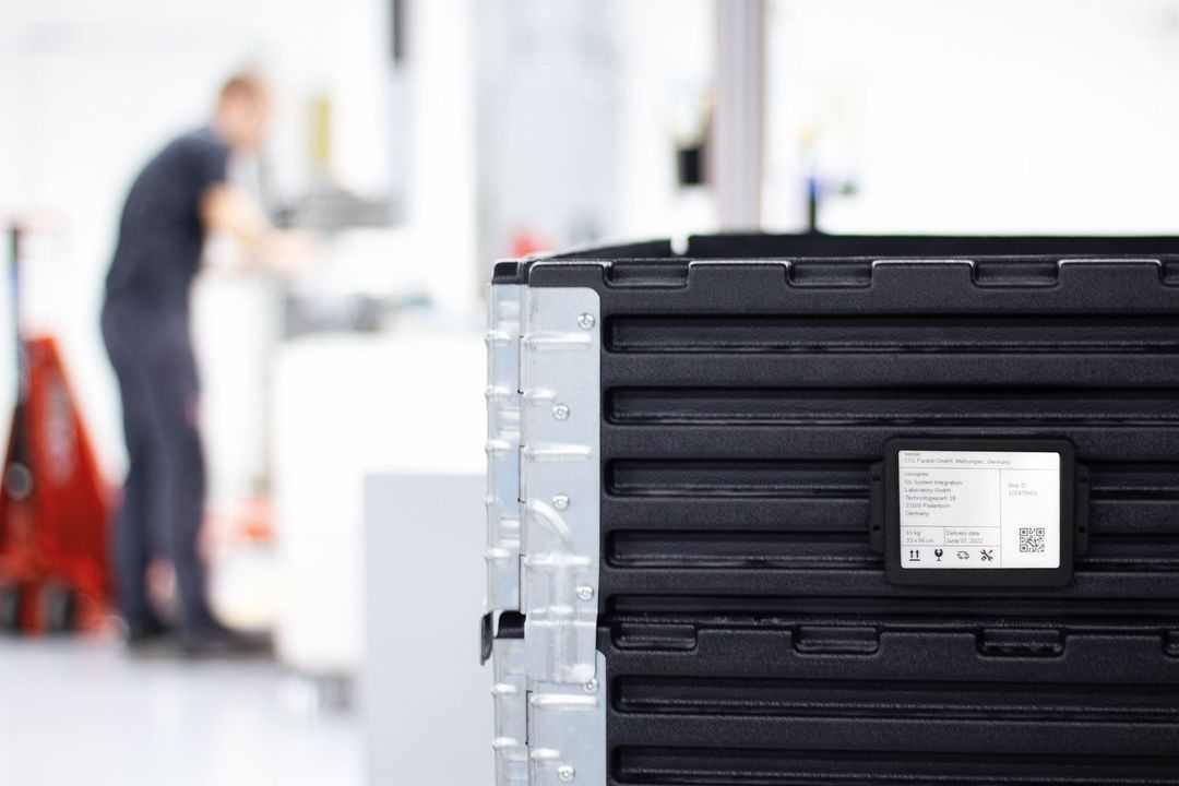 Logimat 2025: E-Paper-Labels per Druckauftrag: Label immer wieder neu bespielen Logimat 2025: E-Paper-Labels per Druckauftrag: Label immer wieder neu bespielen