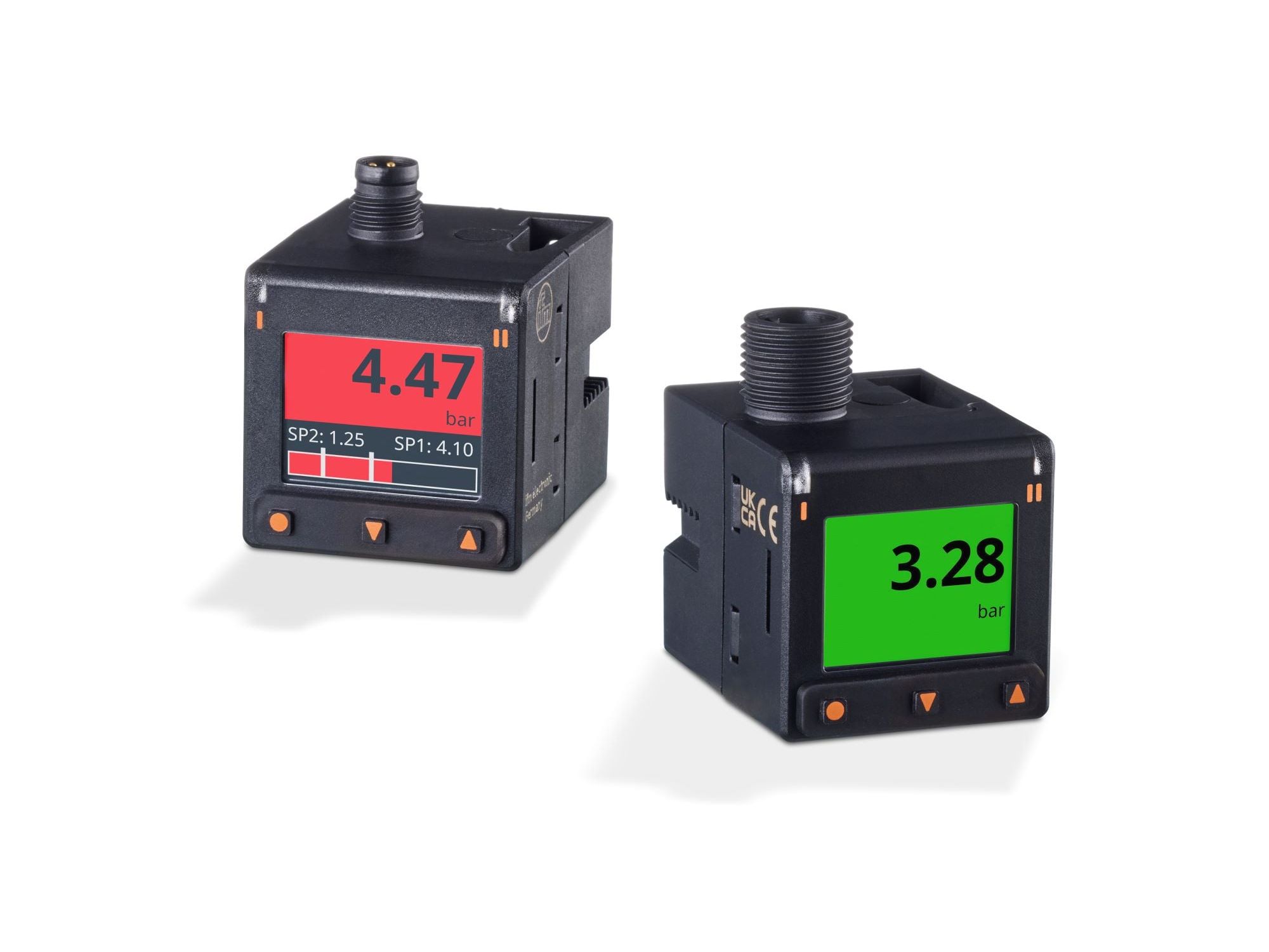 Nominierung Produkte des Jahres 2025: ifm: Pneumatik-Drucksensor PQ Cube