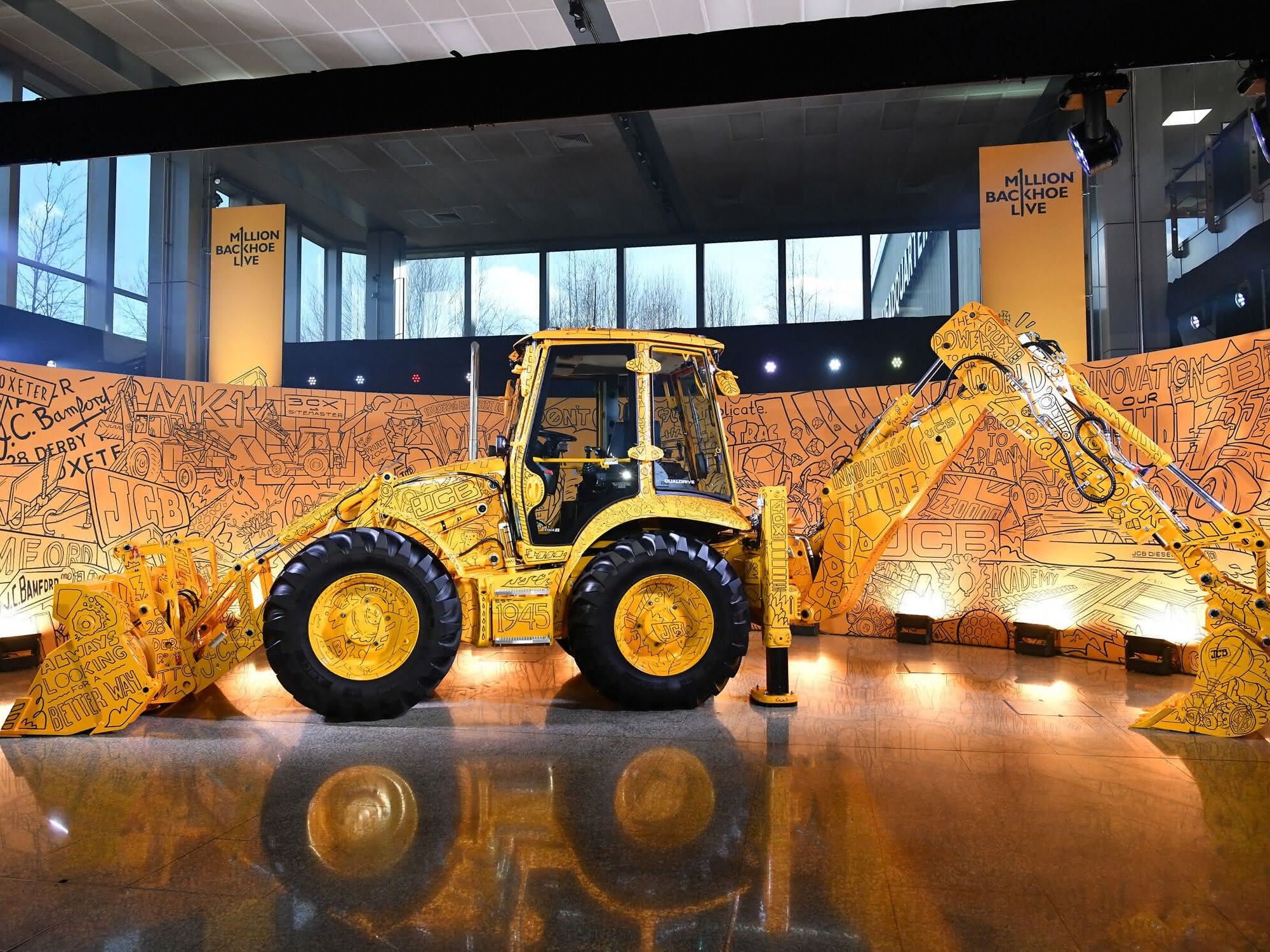 JCB - 1.000.000ter Baggerlader