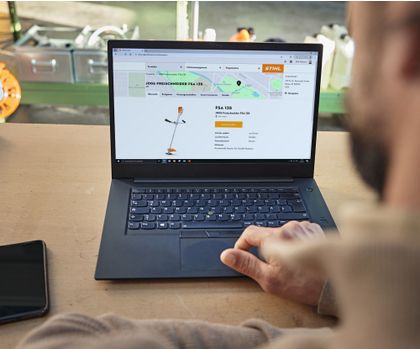 Stihl connected Portal