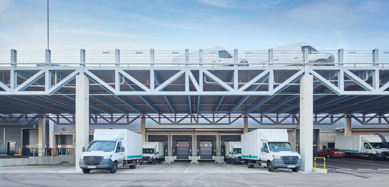 Nachhaltiges Konzept von Prologis: Urbanes, revitalisiertes Verteilzentrum Nachhaltiges Konzept von Prologis: Urbanes, revitalisiertes Verteilzentrum