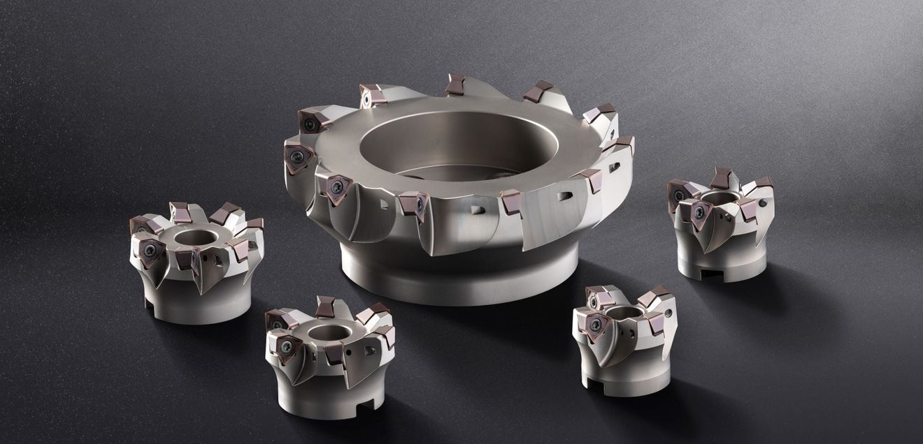 Milling system: Corner, face and plunge milling Milling system: Corner, face and plunge milling