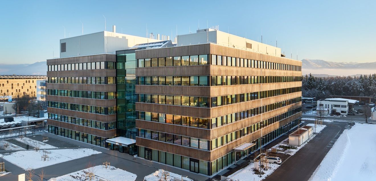 Außenansicht Diagnostik-Innovationszentrum von Roche in Penzberg