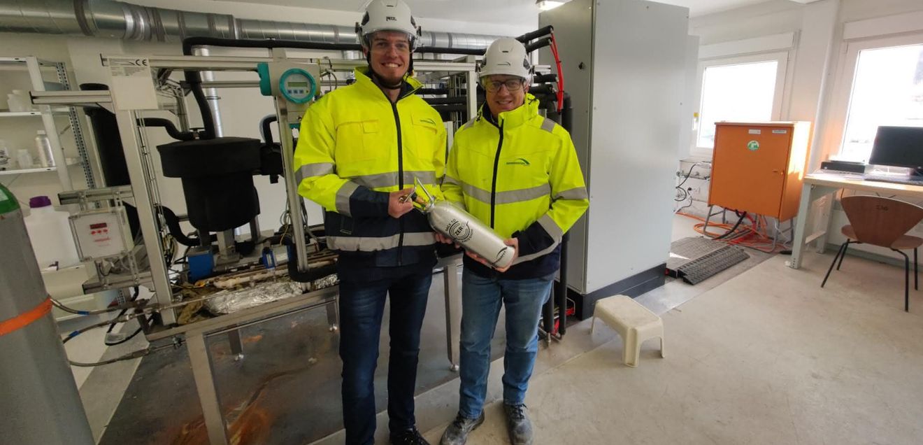 Betonbau: CO2 – Problemstoff oder Rohstoff? Demonstrationsanlage