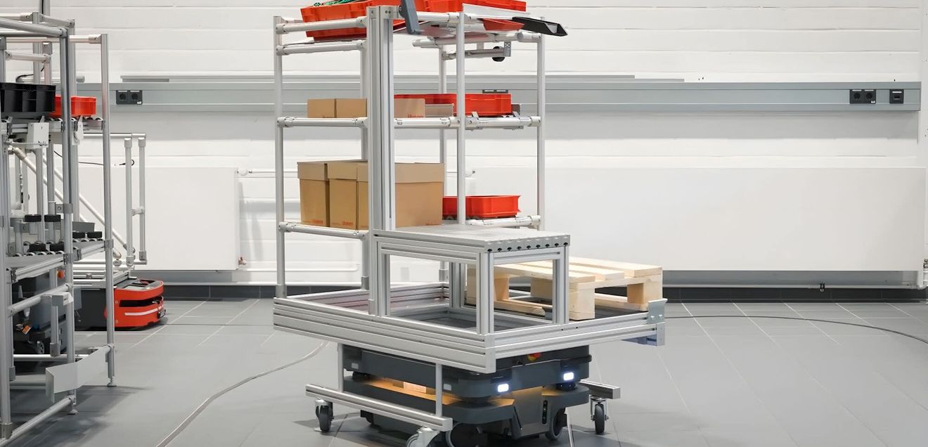 Lösungen aus dem Systembaukasten: Kleinteile transportieren mit Schwerkraft