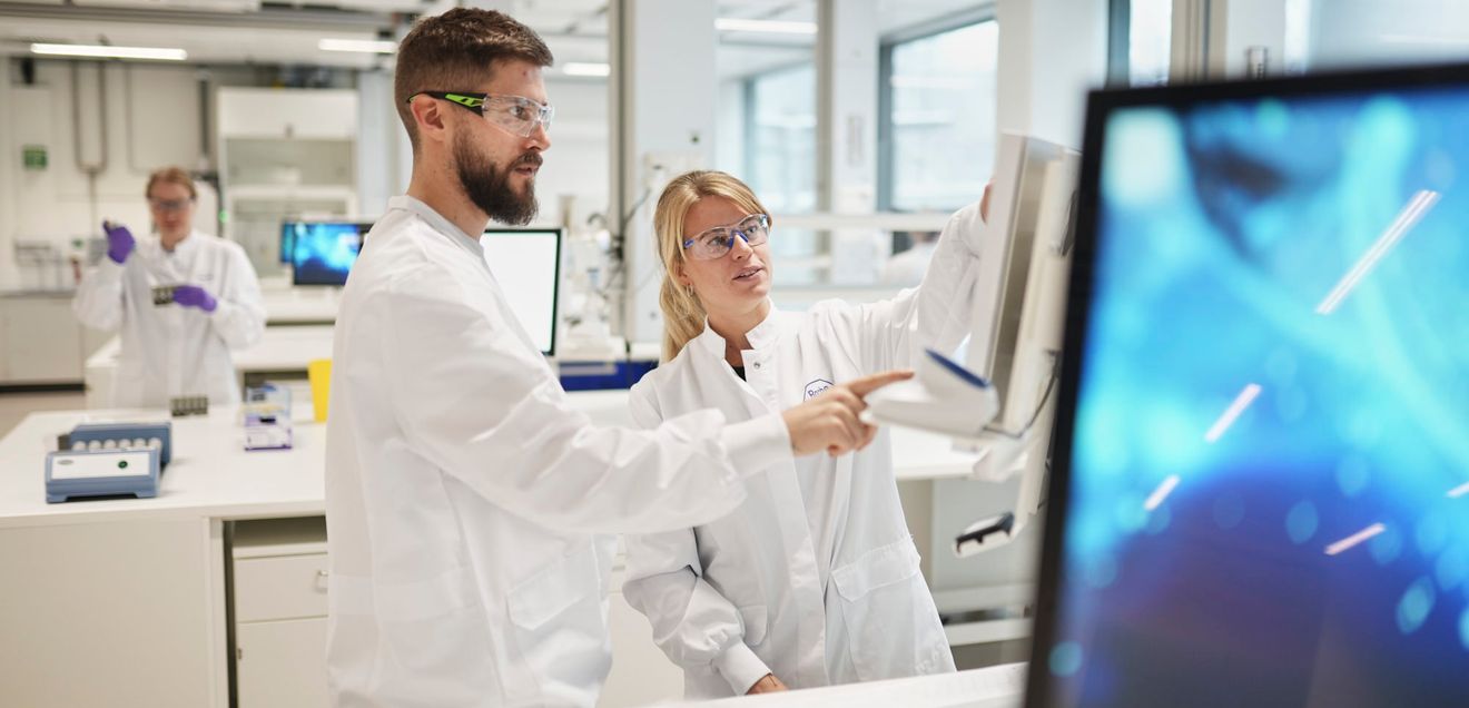 Ein Labor im Roche Diagnostik-Innovationszentrums Penzberg