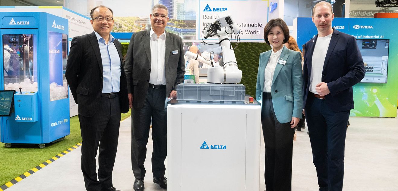 Delta Electronics auf der Hannover Messe 2025: Spotlight auf intelligente Industrie