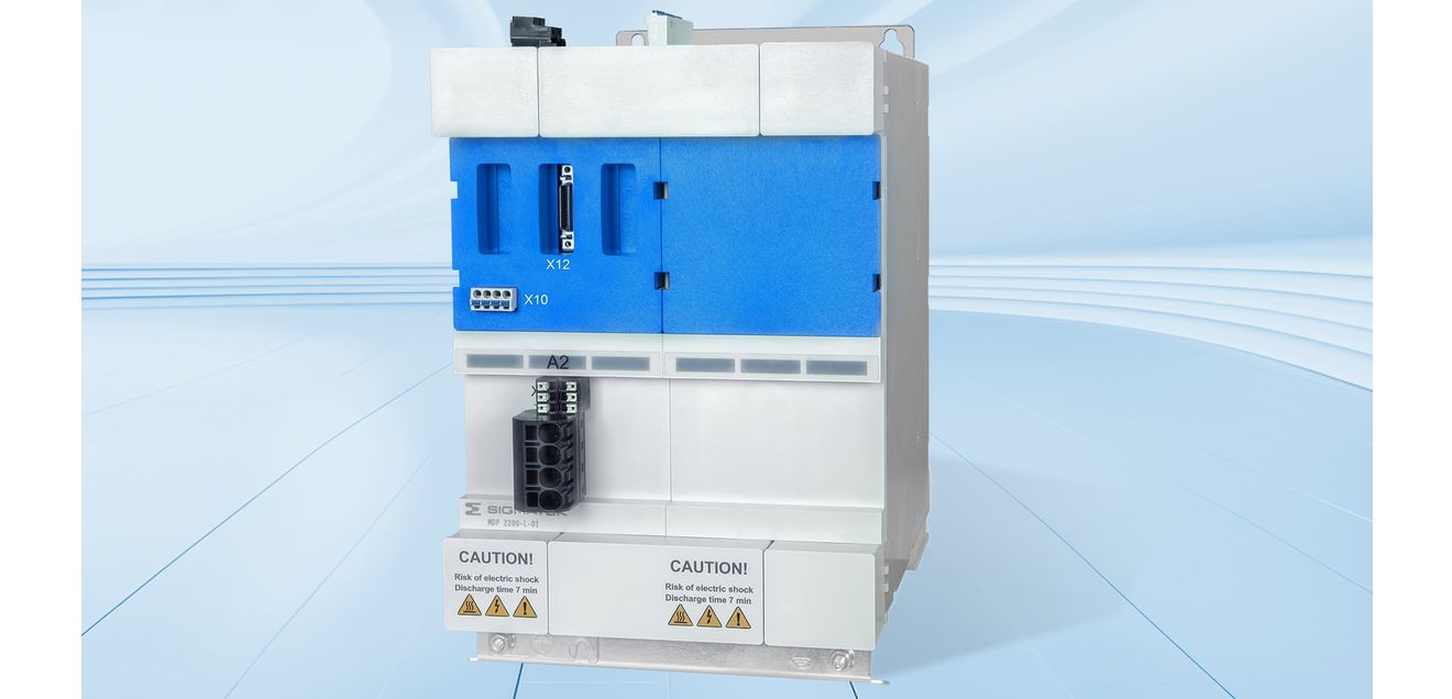 Sigmatek: Single-axle drive module for high performance Sigmatek: Single-axle drive module for high performance