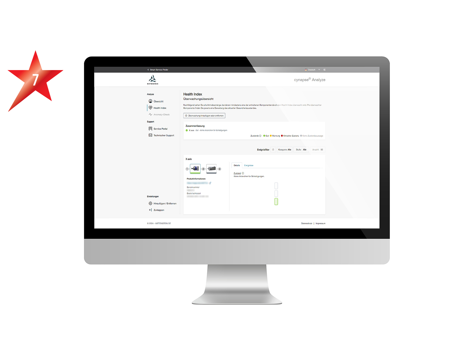 7 – Wittenstein alpha: Smarte Analysetool ‚Health Index‘