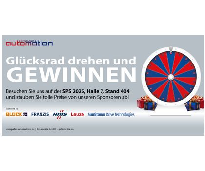 SPS 2025: Das Glücksrad dreht sich wieder SPS 2025: Das Glücksrad dreht sich wieder