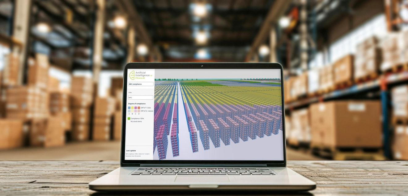 Nominiert als Produkt des Jahres 2025: PSI Software Logistics: PSIwms AI Nominiert als Produkt des Jahres 2025: PSI Software Logistics: PSIwms AI
