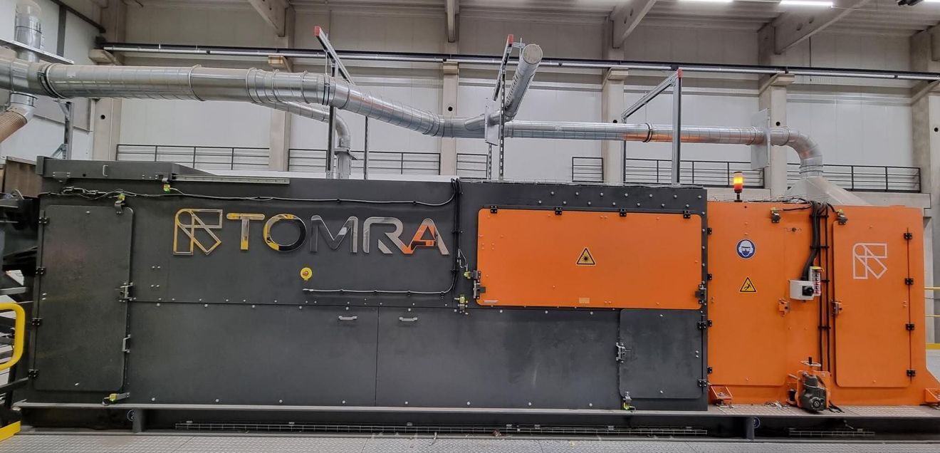 Die multifunktionale Sortiermaschine Autosort Pulse von Tomra. Die multifunktionale Sortiermaschine Autosort Pulse von Tomra.
