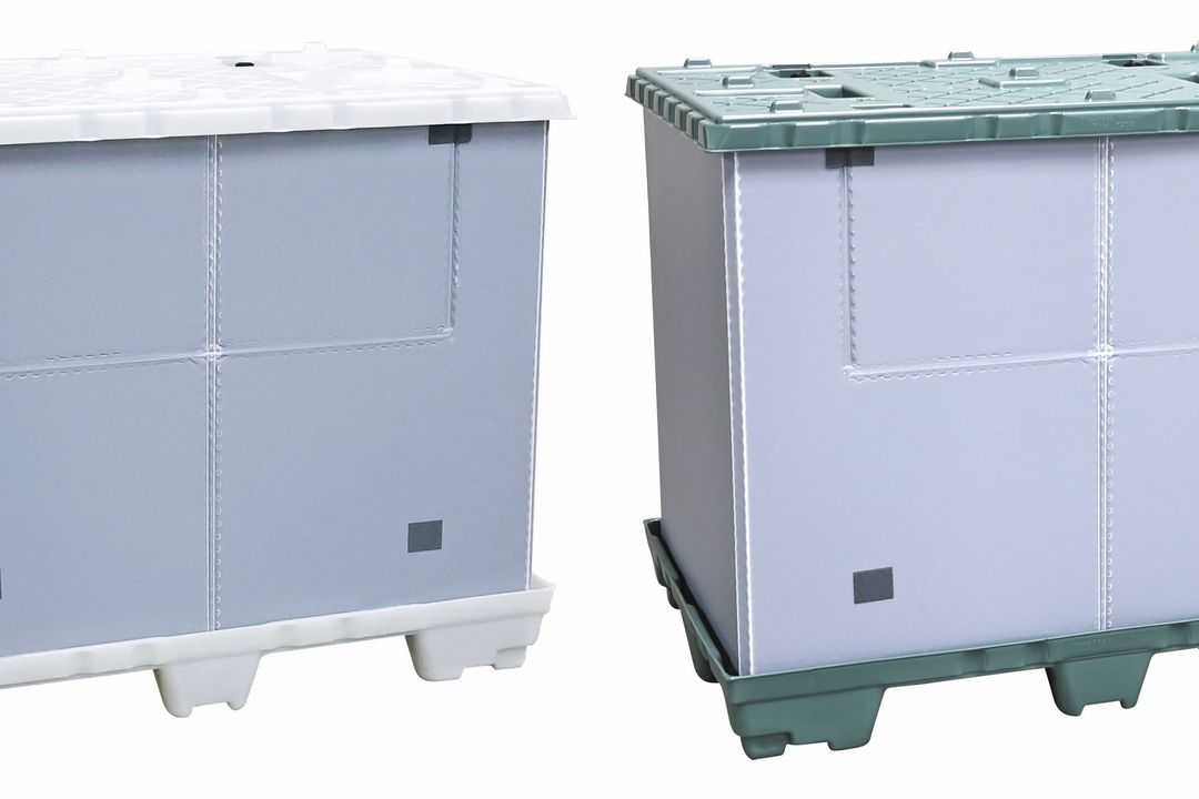 Sustainability: Fachpack: Folding containers made from bioplastics and marine plastics