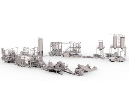 Bottle-to-Bottle Recycling-Anlage: Coperion und Herbold: Recyclinganlage für PET-Flaschen für Magpet Bottle-to-Bottle Recycling-Anlage: Coperion und Herbold: Recyclinganlage für PET-Flaschen für Magpet