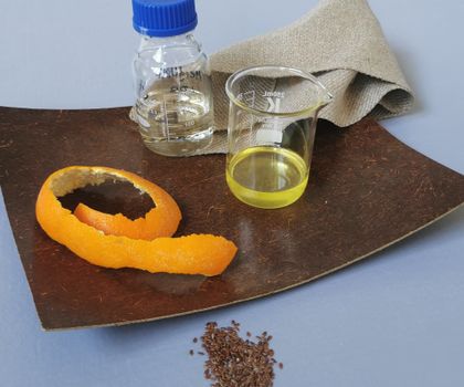 Biobasierte Epoxidharze: Erfolgreicher Abschluss des Forschungsprojekts OrangeOil Biobasierte Epoxidharze: Erfolgreicher Abschluss des Forschungsprojekts OrangeOil