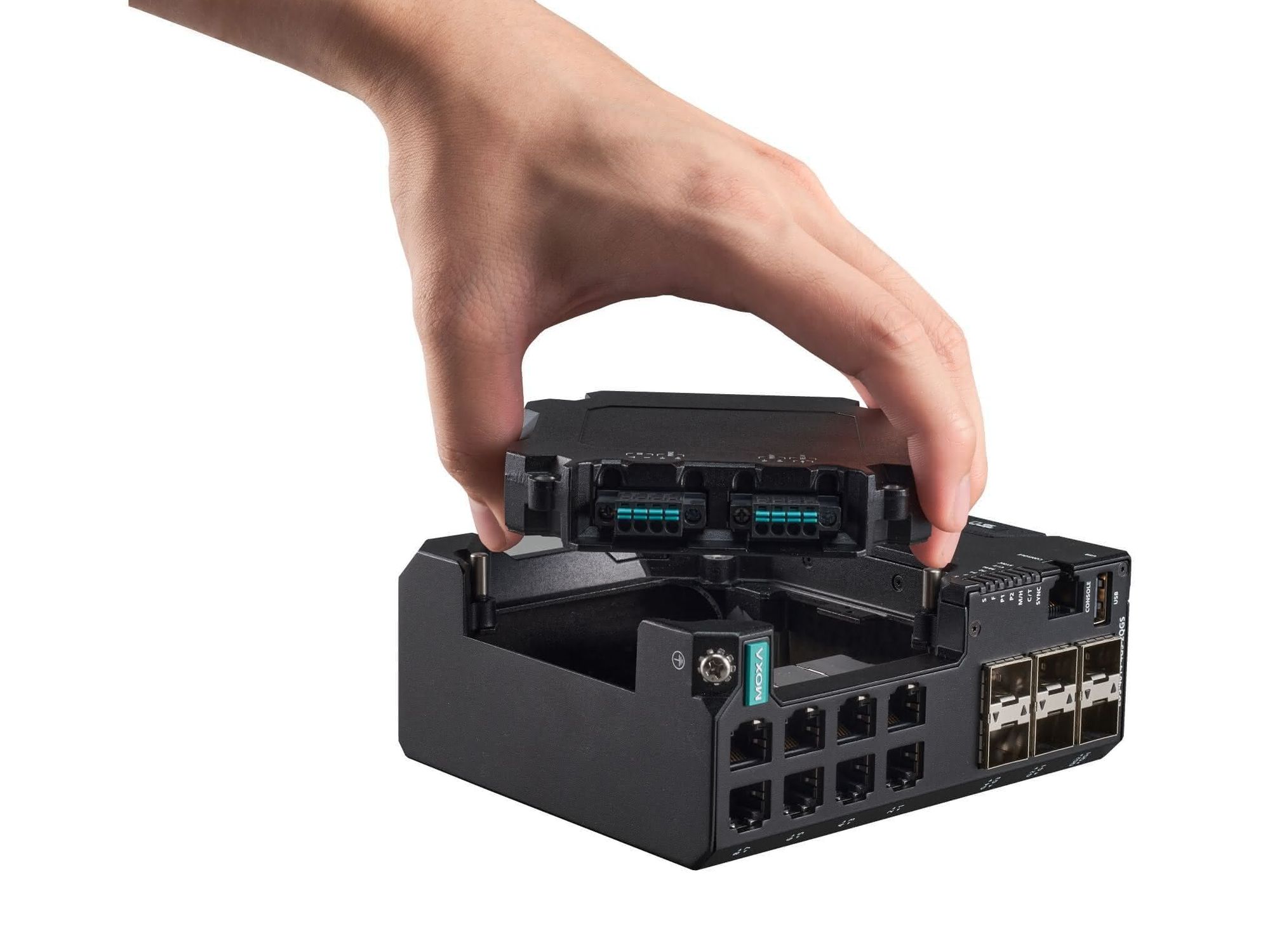 Die IEC-62443-4-2-zertifizierten Managed Switches der Serien ‚EDS-4000/G4000‘ von Moxa unterstützen den Aufbau kompletter Gigabit-Netzwerkarchitekturen sowie deren Zertifizierung nach IEC 62443-3-3 auf Security Level 2. Die IEC-62443-4-2-zertifizierten Managed Switches der Serien ‚EDS-4000/G4000‘ von Moxa unterstützen den Aufbau kompletter Gigabit-Netzwerkarchitekturen sowie deren Zertifizierung nach IEC 62443-3-3 auf Security Level 2.