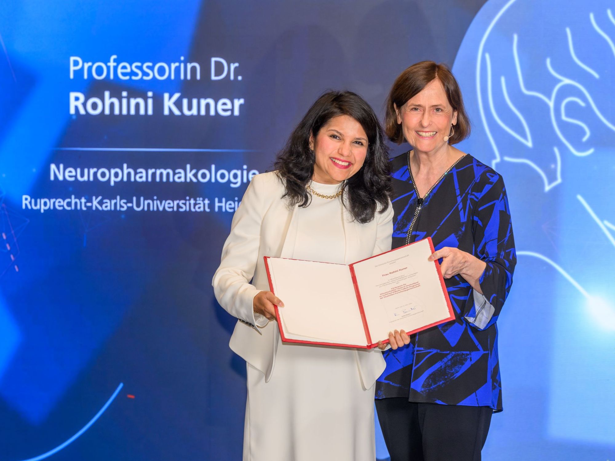 Forschungsförderung im Gottfried Wilhelm Leibniz-Programm: Leibniz-Preise 2024 Preisverleihung an Prof. Dr. Rohini Kuner