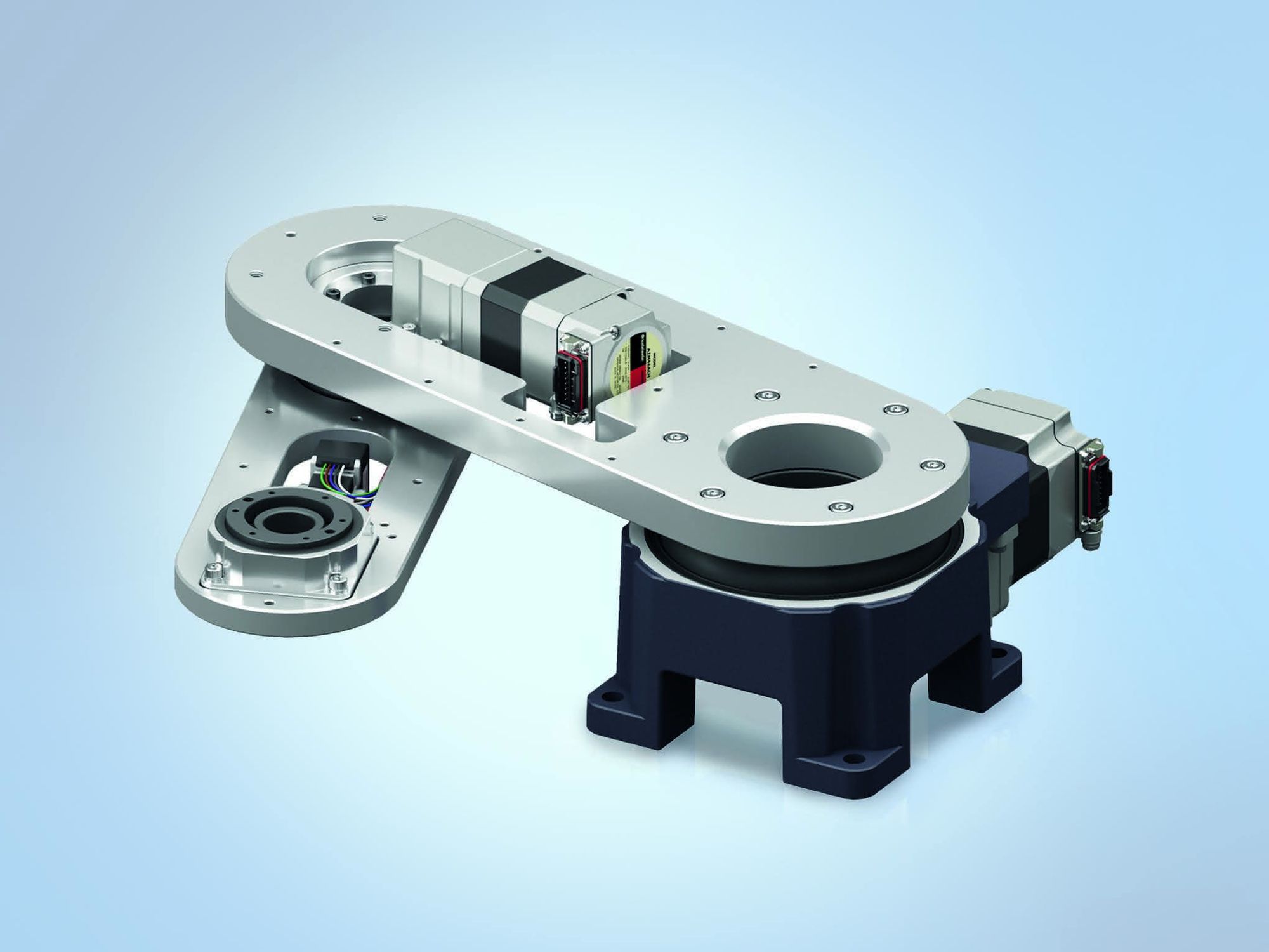 Efficient automation: Robot arm for tight installation spaces
