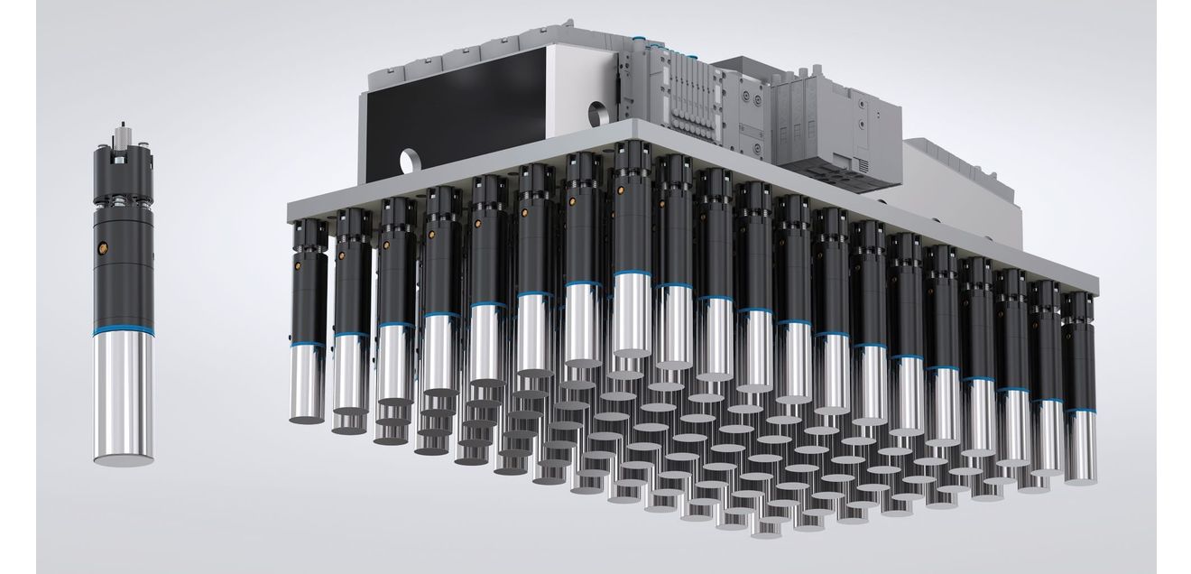 Cell production for e-mobility: Magnetic gripper for round cells