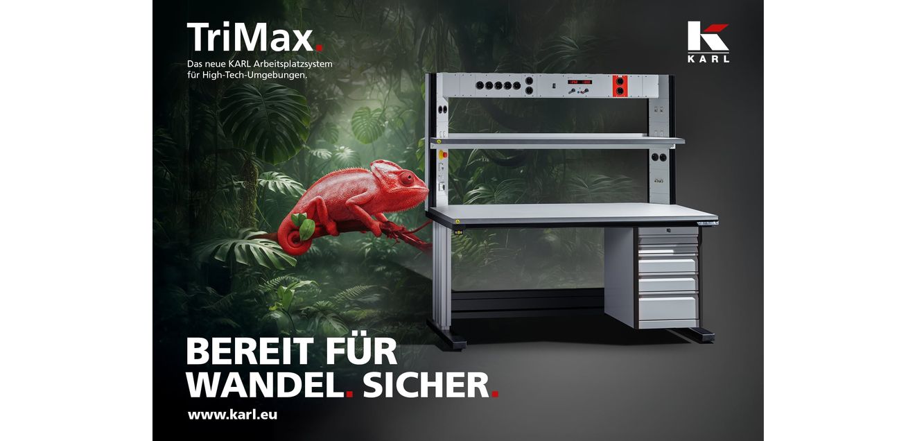 Anzeige: Ergonomie trifft Verantwortung: TriMax als Schutzschild für Hightech-Arbeitswelten Anzeige: Ergonomie trifft Verantwortung: TriMax als Schutzschild für Hightech-Arbeitswelten