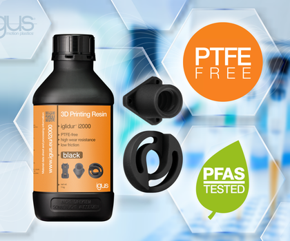 Medizintechnik: Neues PTFE-freies 3D-Druck-Resin Medizintechnik: Neues PTFE-freies 3D-Druck-Resin