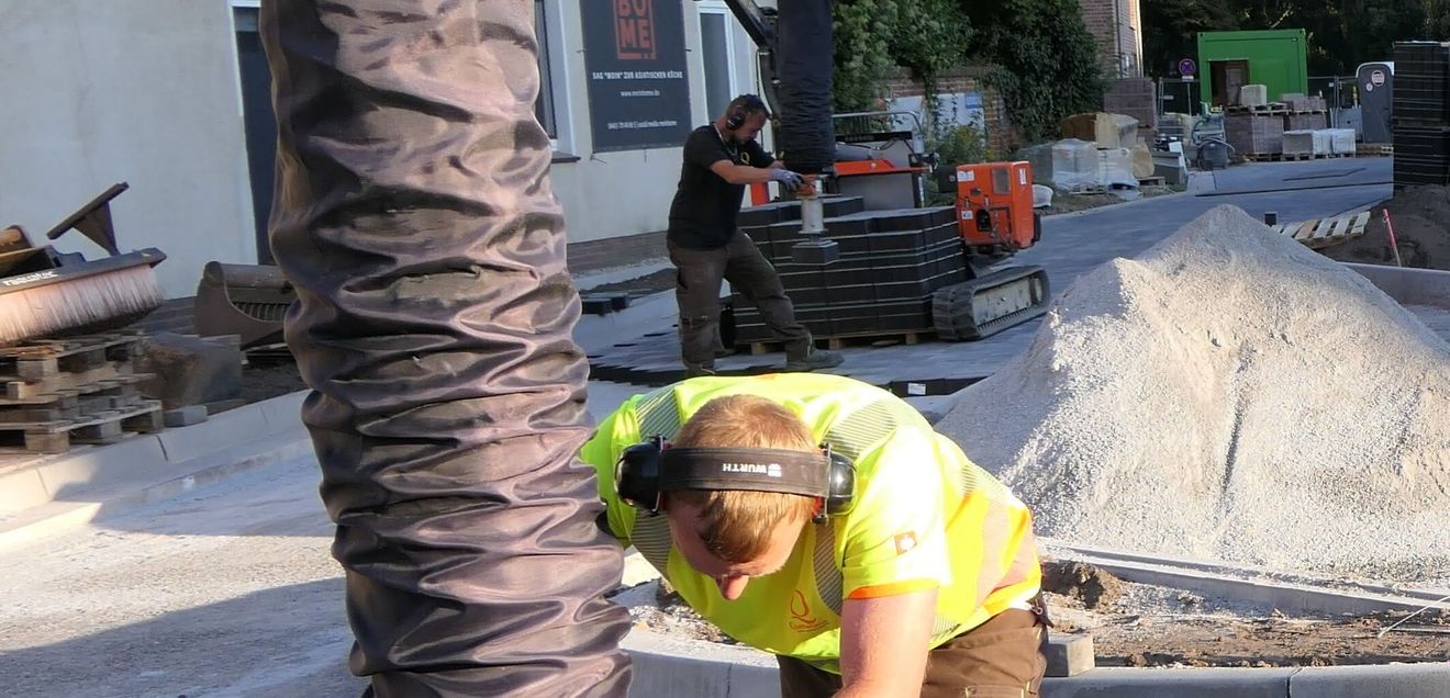 Die Vakuumhände Eine Vakuumhand im Einsatz