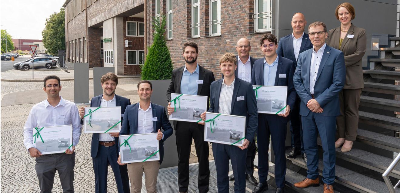 Schaeffler FAG Stiftung ehrt Nachwuchsforschung Schaeffler FAG Stiftung ehrt Nachwuchsforschung